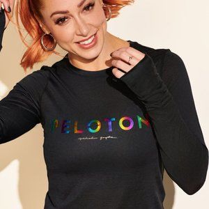 Peloton x Spiritual Gangster LS Tee - NWT, Sz SM